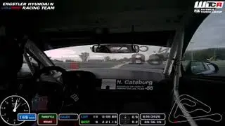 Hyundai I30 TCR Engstler Motorsports Nicky Catsburg on board Slovakia ring