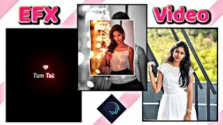 💖Girls Beat Sync Status Editing In Alight Motion ||🤗Tum Tak Song || New EFX Video Editing🤩