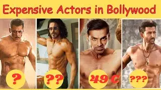 Top 6 Expensive Actors in Bollywood industry /highest Salary in  Bollywood industry