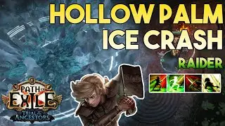 [3.23] Hollow Palm Ice Crash Build | Raider | Affliction | Path of Exile 3.23