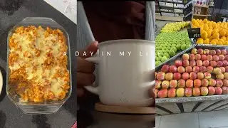 A Day in My Life as a Mom | Coffee,Grocery,  Cooking & Cleaning.