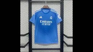 👉🏻⚽️2025-26 Real Madrid Adult Blue Goalkeeper Kit