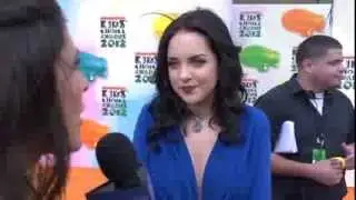 Liz Gillies in SEN Couture @ 2012 Kid's Choice Award