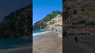 Positano, Italy 🌊🇮🇹 #positano #italy #amalficoast #amalfi #beach #travel