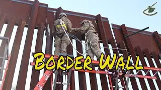 Army Engineers Help Out at the Border Wall in Arizona