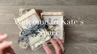 Little Neutral Journals.  Flip Through of three vintage book cover  journals