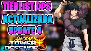 💪LAS UNIDADES M&Aacute;S FUERTES en  ALL STAR TOWER DEFENSE X 🌟 [DPS TIERLIST UPDATE 4]  #roblox