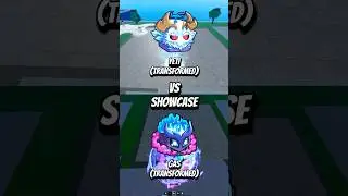 Yeti Transformed vs Gas Transformed Showcase #dispecs #roblox #bloxfruit #bloxfruits