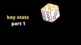 Key statistical concepts - part 1 - the measures of central tendency, dispersion, and position