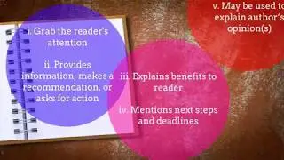 HUM102 Lecture 15 | What is Memorandum or a short Memo?