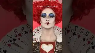 Queen of Hearts Makeup❤️ #Shorts