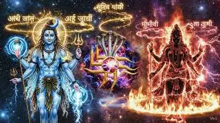 Shiva + Kali Cosmic Balance | Creation & Destruction Energy | Spiritual Meditation Video