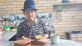 Pastel de Guineo en sartén hecho en mi cocina