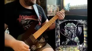Witchtrap -  Heavy Drinker(cover guitar with solo)+tab in description