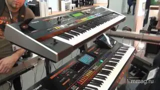 mmag.ru: Musikmesse 2012 - Roland Jupiter-50 and Jupiter-80 v2 video review and demo