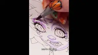 Drawing Derpy Tiger as a Human from KPop Demon Hunter