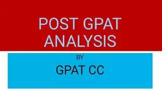 GPAT 2019 RESULT ANALYSIS