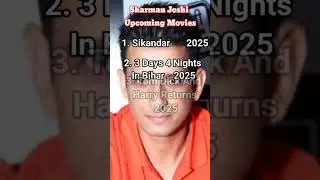 Sharman Joshi Upcoming Movies 2025