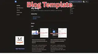 Build a FREE Blog with MyST Markdown + GitHub Pages (Step-by-Step)