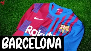 Nike FC Barcelona 2021/22 Home Jersey Unboxing + Review