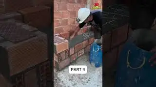 The Bench is Starting to Take Shape! - DIY Outdoor Brick Bench