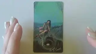 Light Seer's Tarot. Cinco de Copas.