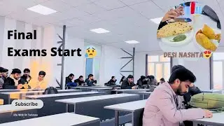 MBBS 9th Semester Final Exams Start 😰| Exam Day Routine Vlog | Ended with Some Delicious Desi Nashta