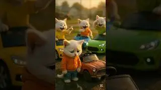 Baby Cat&rsquo;s Car Broke 😿 Dad&rsquo;s Love Changed Everything ❤️