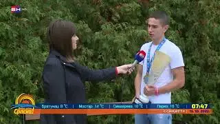 Viktor Milić, član Kik-boks kluba „Kule” iz Trnova, postao je svjetski prvak (BN TV 2022) HD