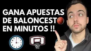 🏀🏀 Como Ganar Apuestas de Baloncesto en Minutos 💲💲