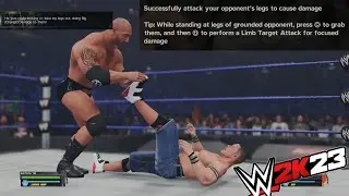 WWE 2K23 Show Case - Batista's Limb Target Attack to John Cena