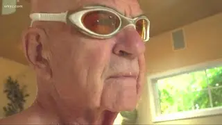 Just keep swimming: Westlake doctor with dementia hits the water for comfort