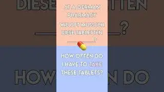 German Pharmacy Phrases You Need! 💊