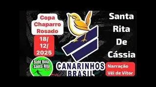 Agora Ao Vivo COPA CHAPARRO ROSADO 2025 Santa Rita de Cassia Bahia