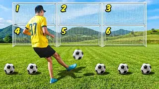 EL QUE META MÁS GOLES EN LAS 50 PORTERÍAS GANA $20,000 PESOS... ¡JOSUE07 vs YAIR17!