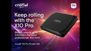Unboxing Of The Crucial Portable SSD X10 Pro 2TB