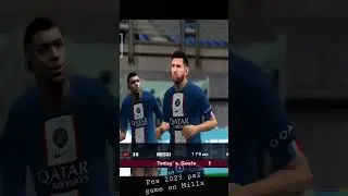 pes 2023 PlayStation 2 game on Mi11x 60fps smooth #ps2 #ps2games #pes