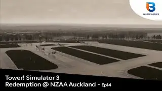 NZAA Auckland Redemption! A Wet & Busy Day in the Tower! - Tower! Simulator 3 Ep14