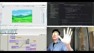 Grasshopper HandTracking Pokémon Raining game!
