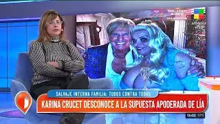 Duro enfrentamiento en la familia de Lía Crucet: 