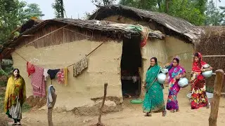 Real Traditional Lifestyle In Nepali Rural Village |  Life in Rural Nepal | Rural people daily life