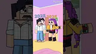 Goodbye 2025, Welcome 2026...The Moment That Changed Everything #minecraft #shorts