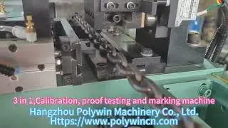 Calibration, Proof testing, Marking 3 in 1 machine  #chainmachine #chainmaking #calibrations #G80