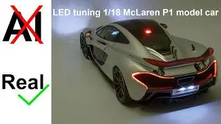 [Review] 1/18 McLaren P1 with LED lights - AUTOart diecast luxury car collection scale model