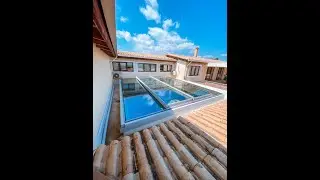 Aluminum Skylight - Sliding roof F.O.S  - Salinox