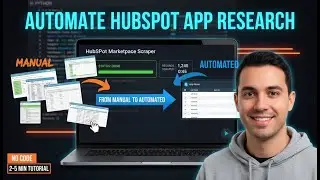 Scrape HubSpot Marketplace Apps Automatically with Apify (Tutorial)