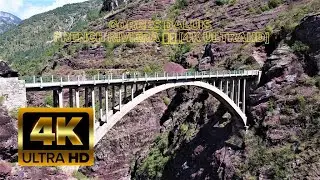 Gorges de Daluis 4k. French Riviera 🇫🇷 [4K UltraHD]  Daluis gorges.Landscape 4k UHD video.