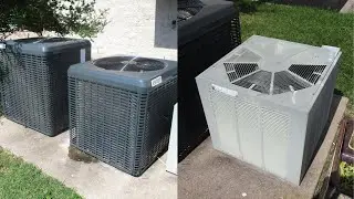 2019 & 2021 Evcon Air Conditioners Running and a 1998 Ruud Zephyr Air Conditioner