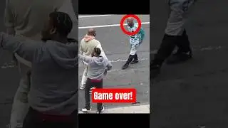 Этот приём с использованием ладони мгновенно завершает драку. #самооборона #боевыеискусства