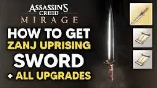 AC Mirage - Zanj Uprising Sword Location & Upgrade Schematics